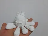 keychain knitted octopus | print in place-4