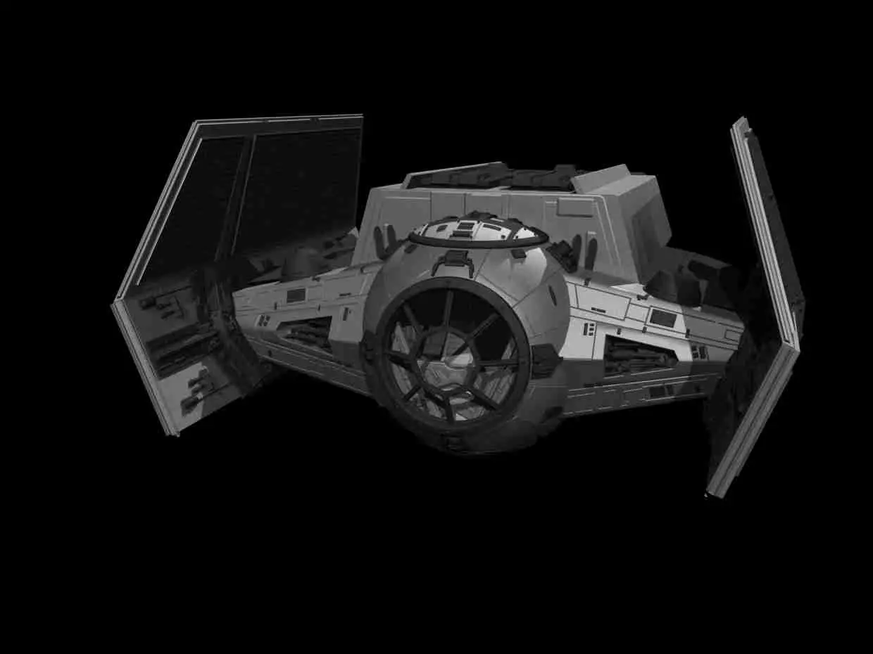 TIE/sr or TIE scout starfighter | Star Wars RP kit