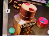 Coffee Dispenser Nescafe Glass Bottle-0