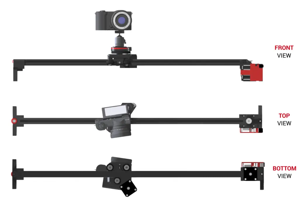 WIFI motorized Camera Slider (with Tracking)