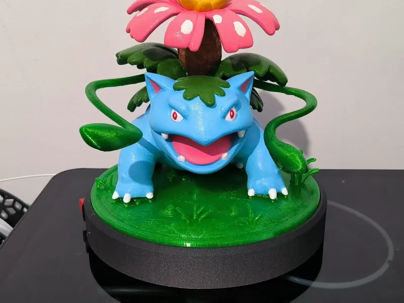 VENUSAUR ATTACK DIORAMA
