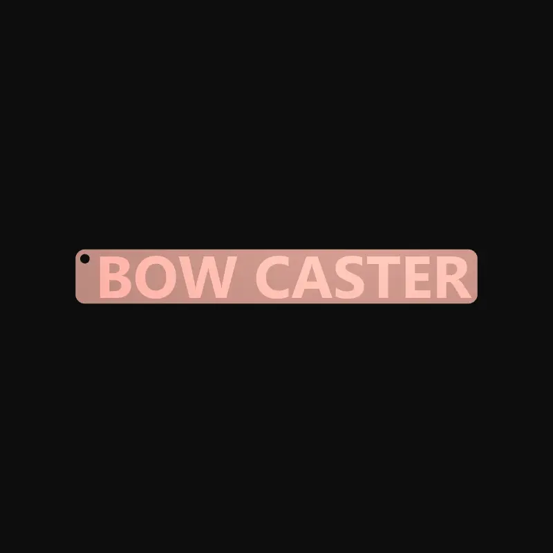 BOW CASTER_ star wars keychain