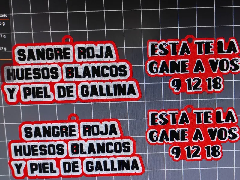 llaveros frases river plate