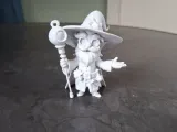 Cute Wizard – Fantasy Miniature Figurine-5