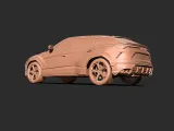 Modelo impreso en 3D del Lamborghini Urus-2