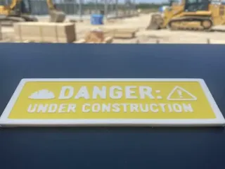 Danger under construction