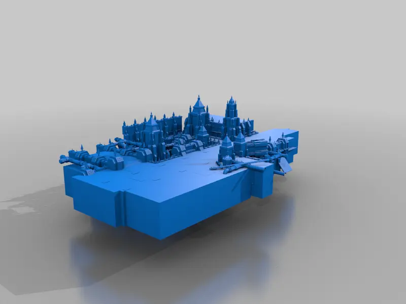 gothic display diorama - 40k - terrain