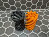 Pumpkin Spiral Vortex Fidget-3