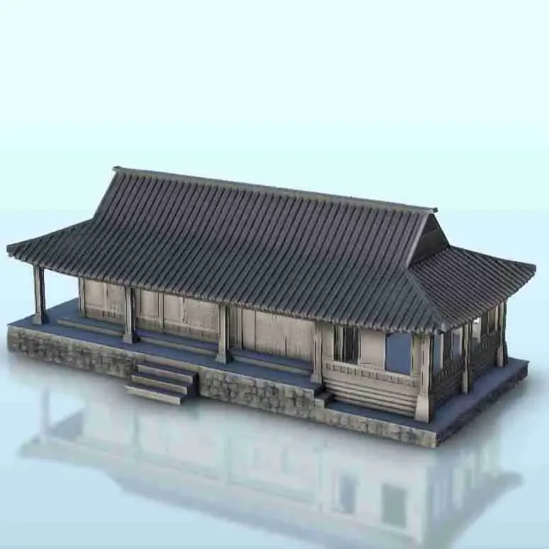 Asiatisches Haus am Bahnsteig 20 - Japan China Korea Vietnam Ost