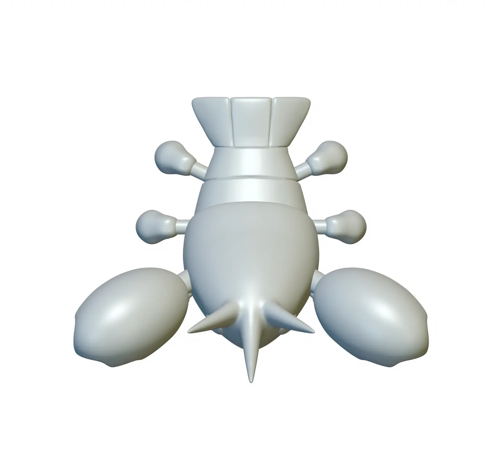 Pokemon Corphish #341 - Ready for 3D Printing!