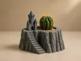Fantasy Castle Cactus Planter-1