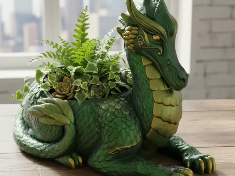 Dragon Pot Planter