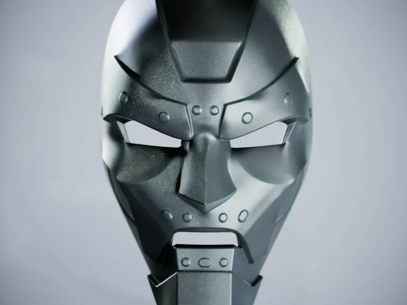 Doctor Doom Mask - Dr Doom Mascara