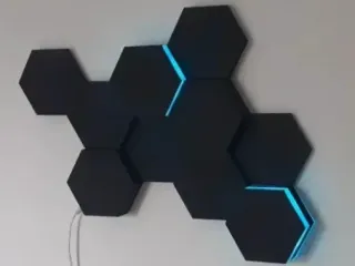 Panneau LED hexagonale