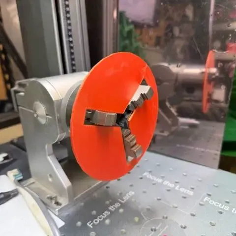 Laser Engraver Rotary Stop Plate (Jig)