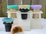 ICE CREAM CONE POT AND STAND-1