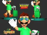 Luigi with summer vacation-1
