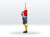 Pennywise 1986 STL file 3D Model - FLEXI STL - ARTICULATED-2