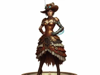 Steampunk girl