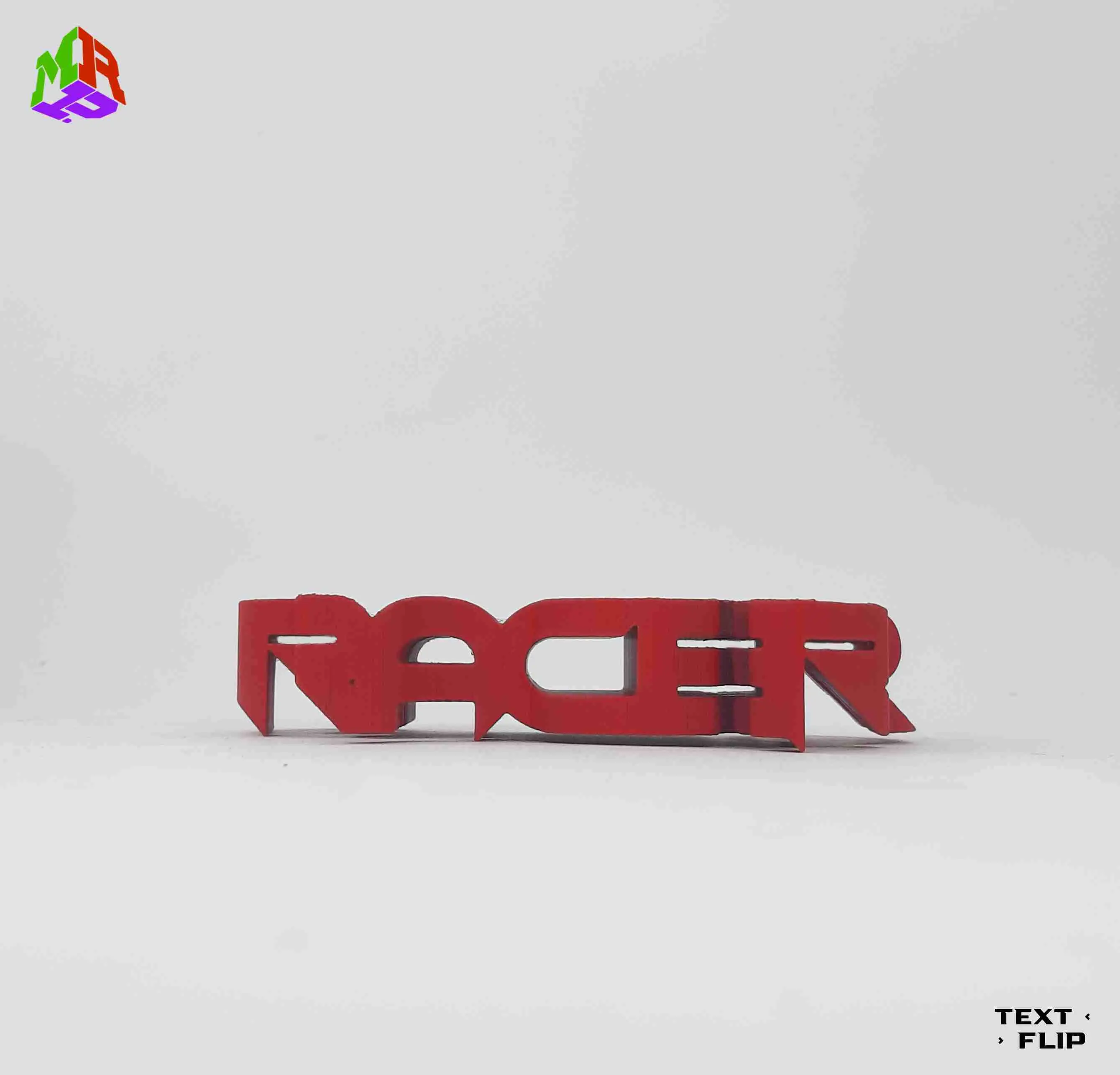 Text Flip - Racer