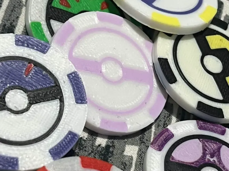 Pokémon Poker Chips