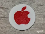 Apple coasters in two colors-2
