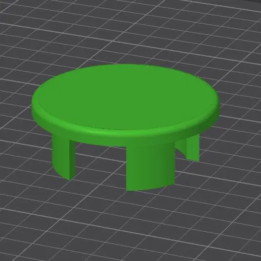 Tube End cap 60mm +0,5 ; 6 mm wall thickness