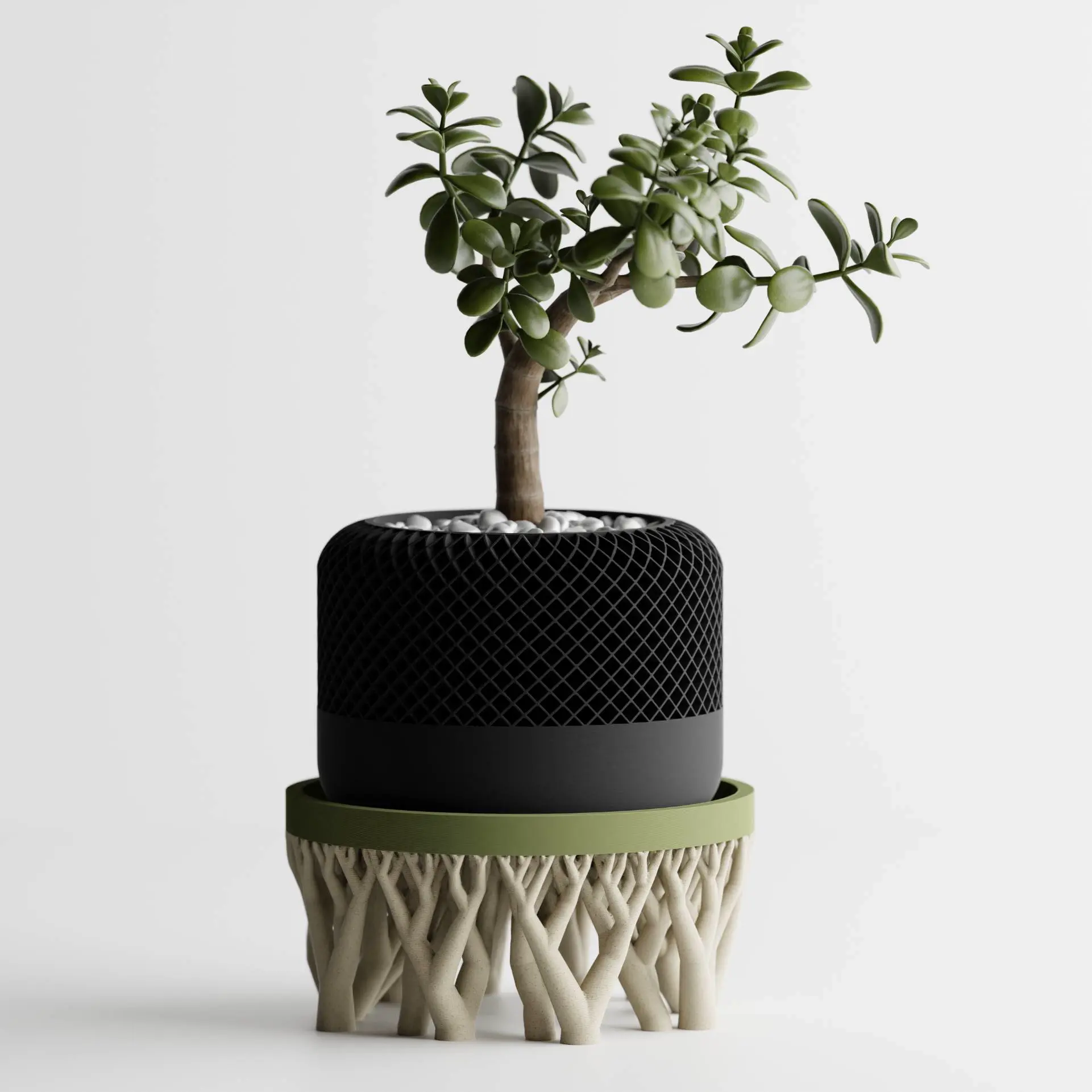 Oragnic Bowl / Planter Stand