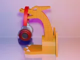 Charizard Geometric – Headphone Stand-4