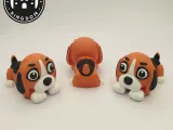 Flexi Tiny Beagle, Keycahin version and 3mf files included-8