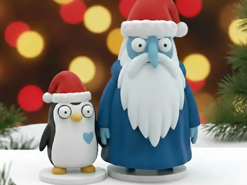 rey helado navideño