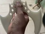 Batarangul lui Batman folosind PLA alb-0
