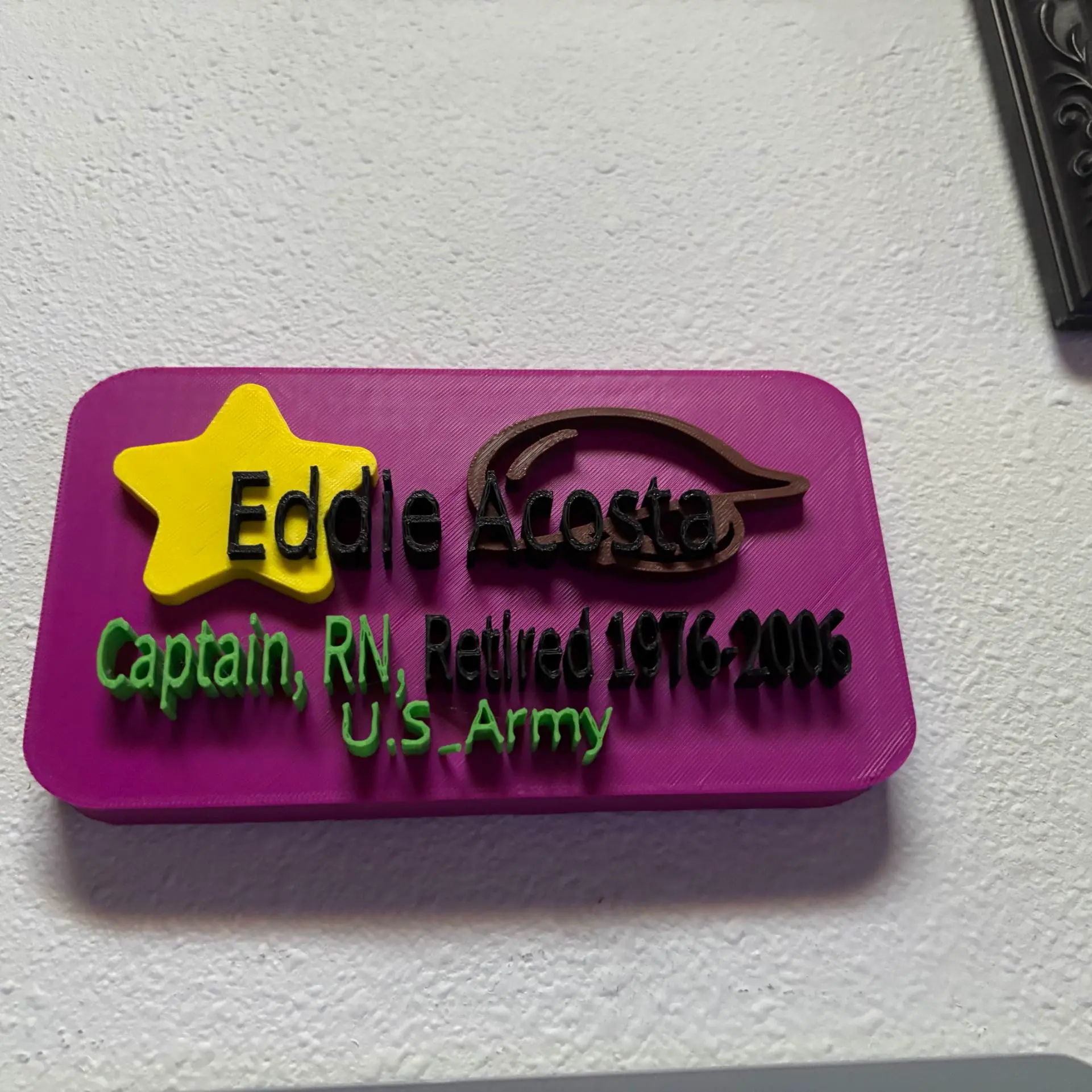 US Army Sign Personalized