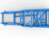 Frame of Dwarf car Scale 1:25-7
