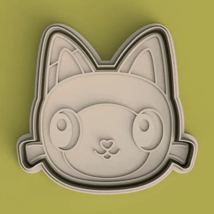 GABBY´S DOLLHOUSE COOKIE CUTTER - pandy paws - pandy patas