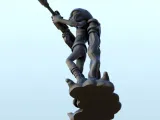 Alien soldier with assault rifle and jet-pack (13) (+ pre-su-5