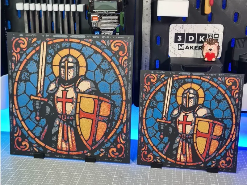 Vetro dei Templari - 5 Colori - Hueforge