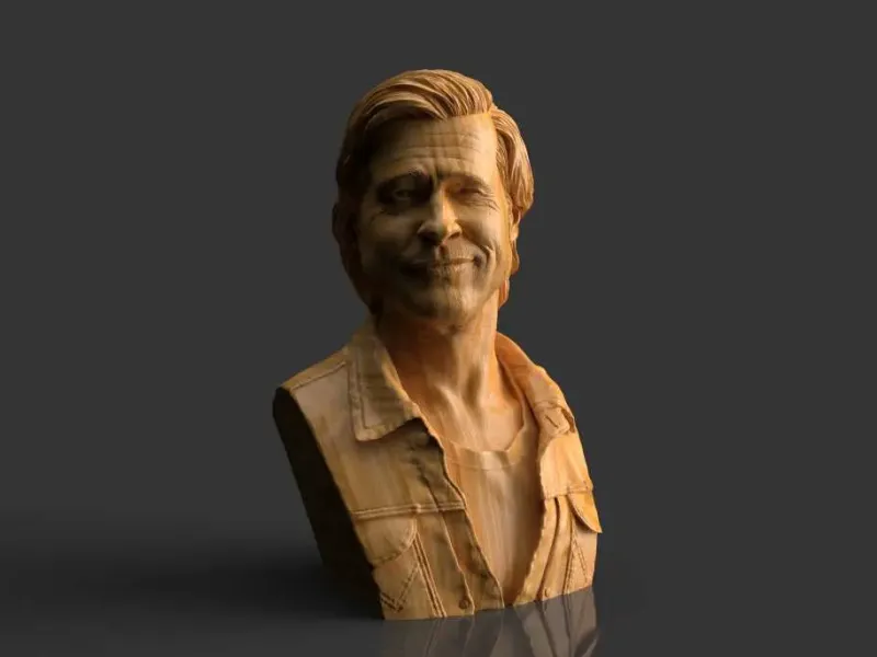 Brad Pitt bust