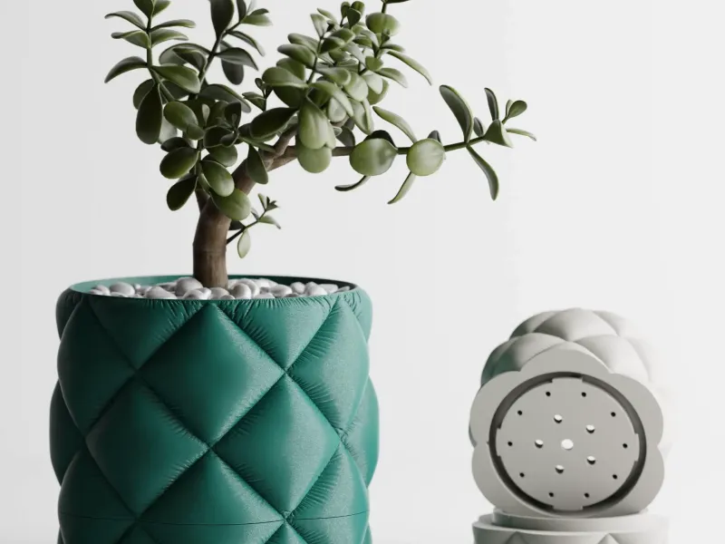 Inflated Cloth Planter Nr6 – Drip Tray