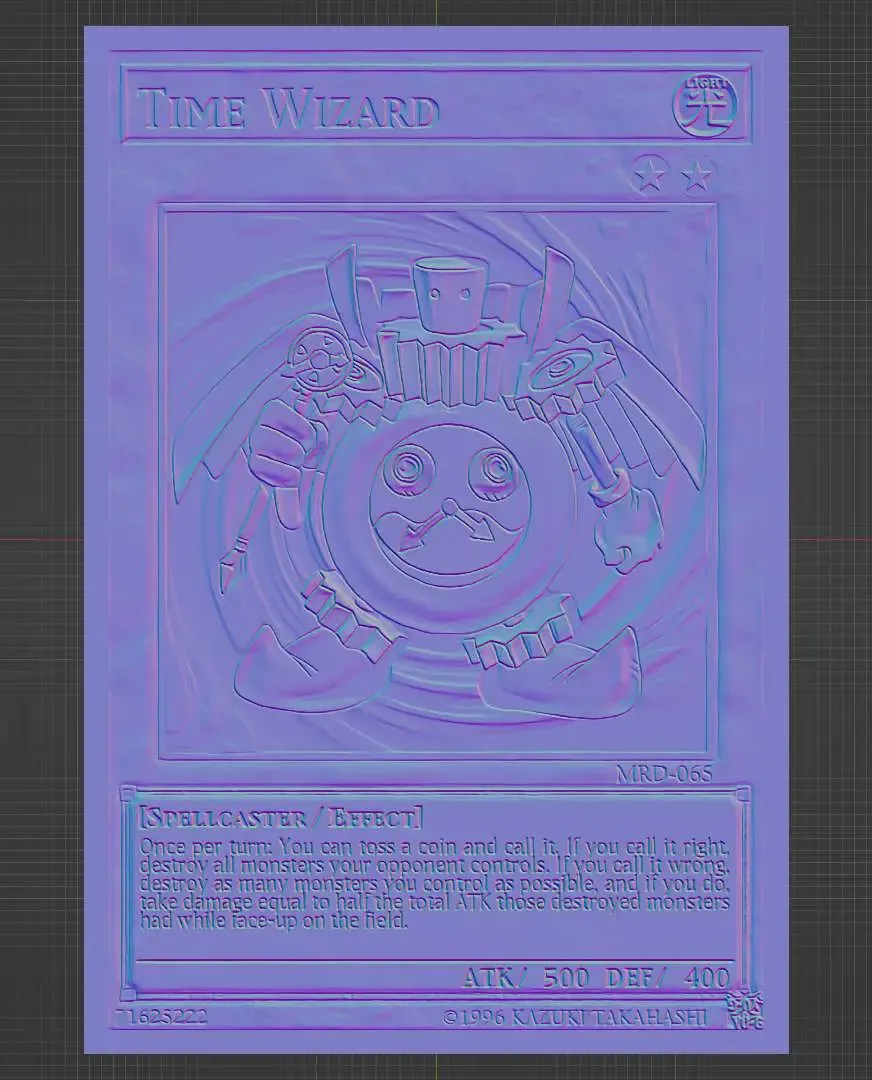 Time wizard-Yugioh card