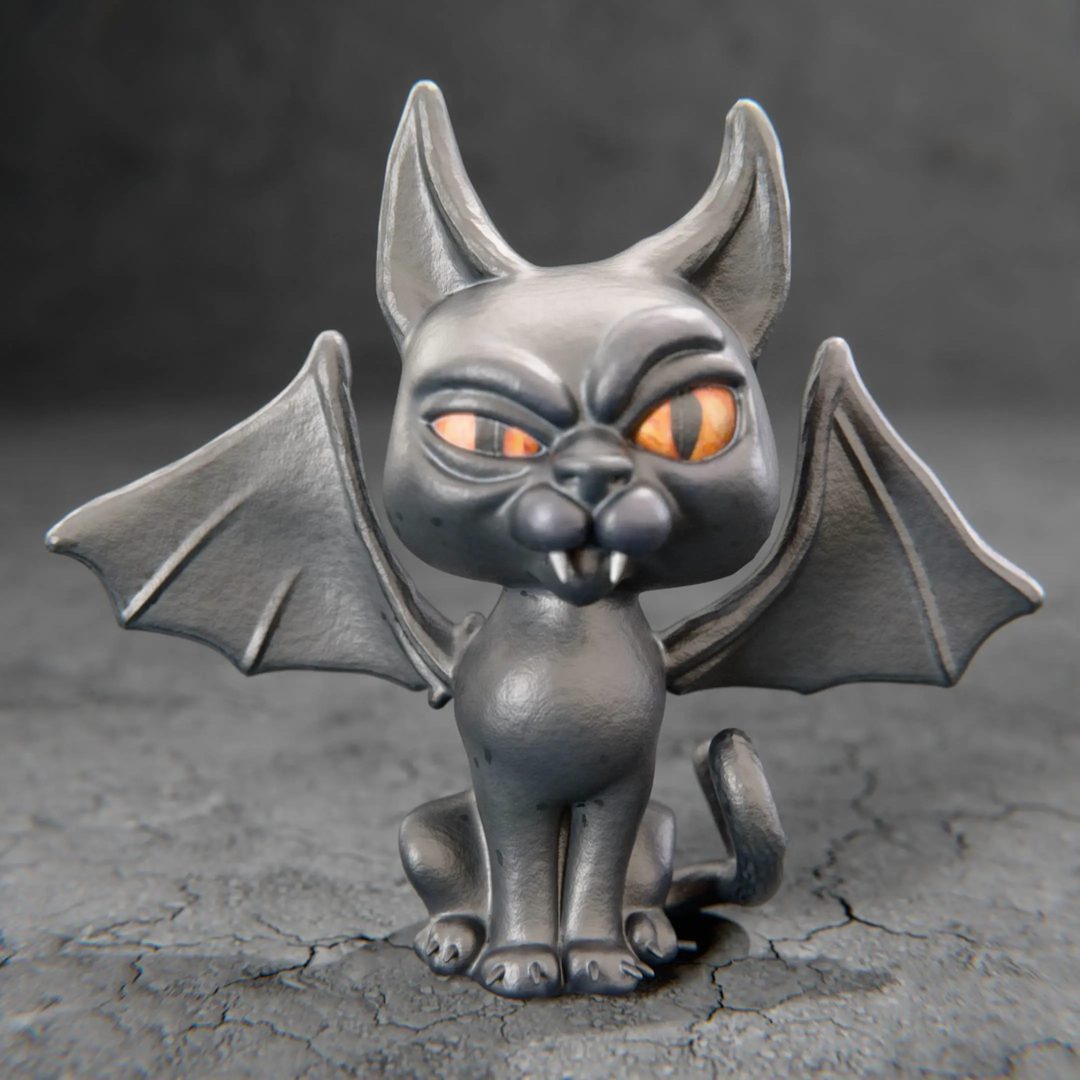 Demon Cat Miniature