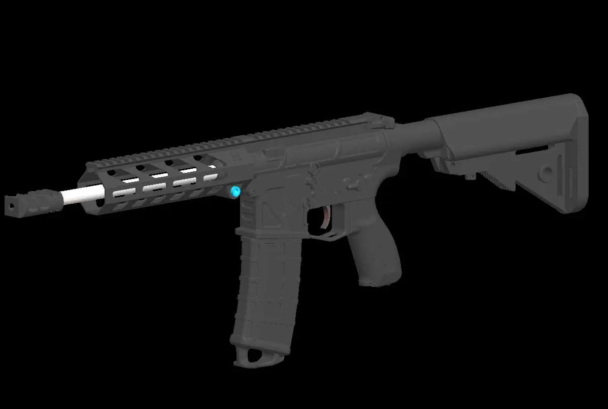 Printable Airsoft AR15 (PAAR15) AEG Body kit (08.12.19)