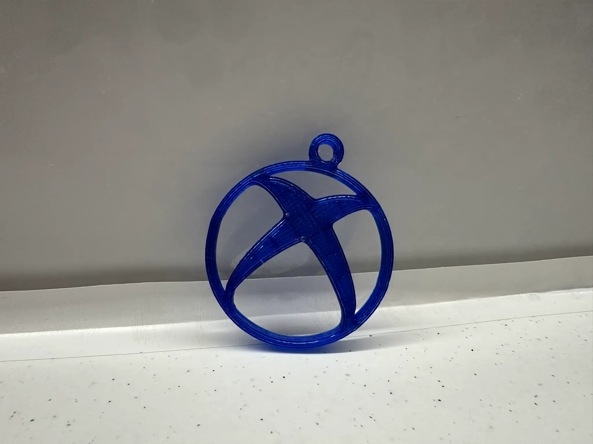 Xbox logo keychain