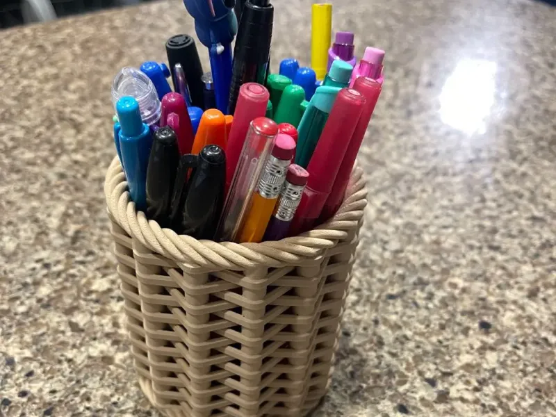 Woven Pencil Holder