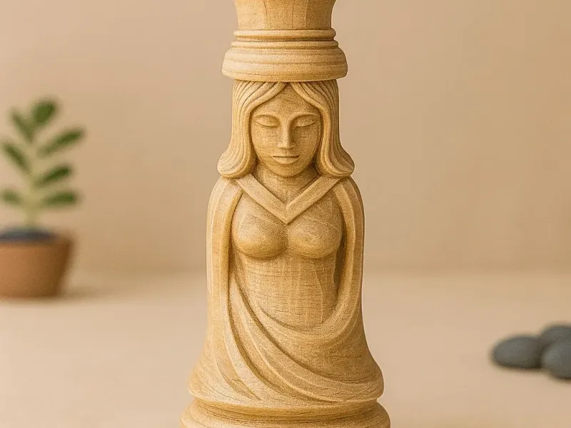 Chess Hand Carved Queen