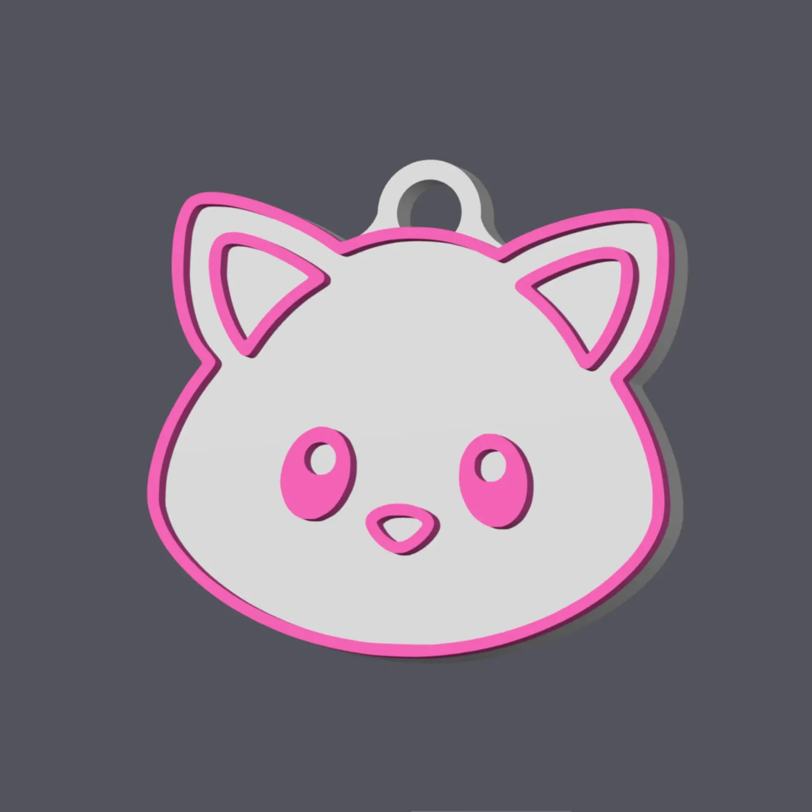 Kitten/Cat - Farm Animals - Earring & Pendant v1
