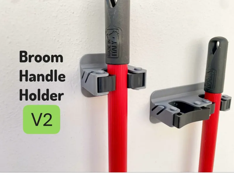 Broom Handle Holder V2