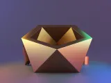 low poly vase 03-0