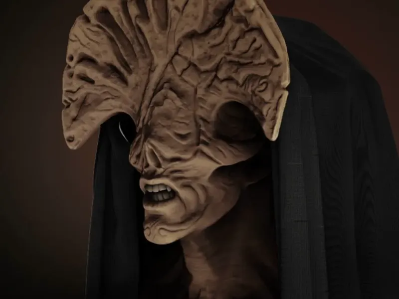 HellBoy Angel of Death Bust 3d digital download