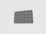 set box with compartments, thk 3mm, in size 10x10mm-5